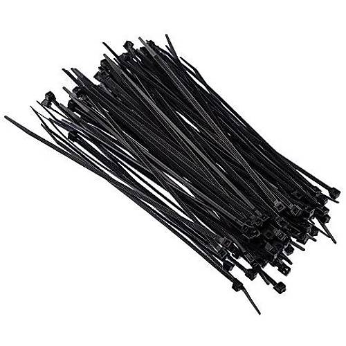 250x4,8mm Siyah Renk Standart Kablo Ba - Black Cable Tie - Siyah Renk Plastik Crt Kelepe  - MCT 250 STB