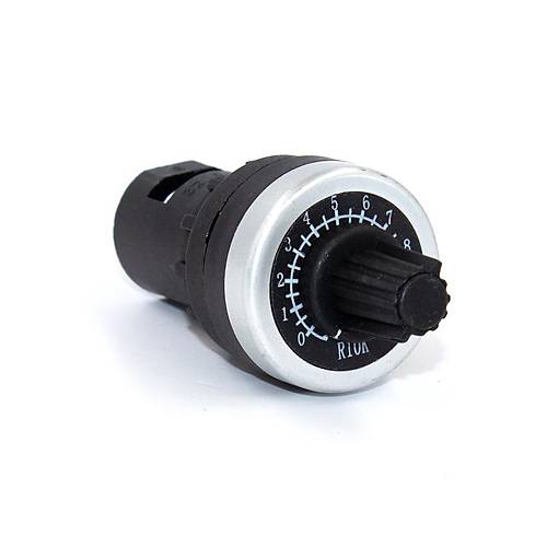 22mm 5k Tek Turlu Potansiyometre (220V AC Uyumlu) -  MLA42DWQ - 5k