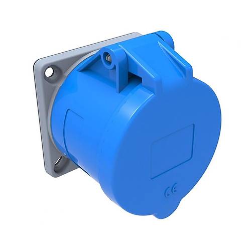 CEE Norm IP44 75x75 3x32A 2P+E 220V 50-60Hz 6H Makine Prizi BC1-3403-2413