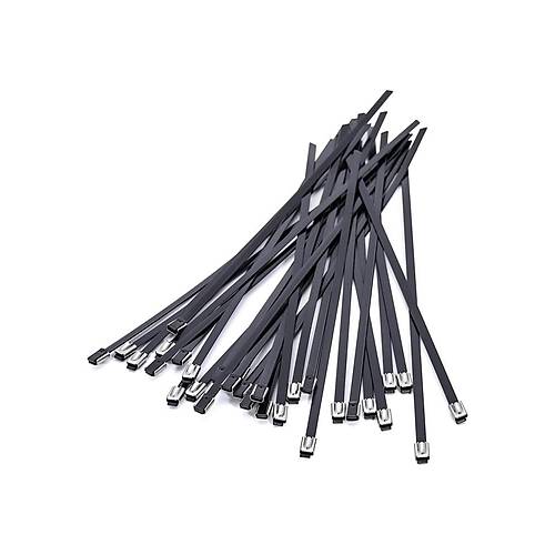 840x7,9 mm PVC Kapl Paslanmaz elik Kablo Ba - PVC Coated Stainless Steel Cable Tie - PVC Kapl Paslanmaz Crt Kelepe - MCSS  840 HD