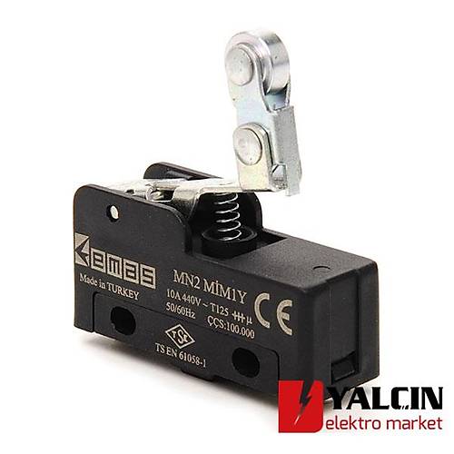 Mini Switch Tip2 Ksa Kollu Metal Makara  Yayl MN2MM1Y 