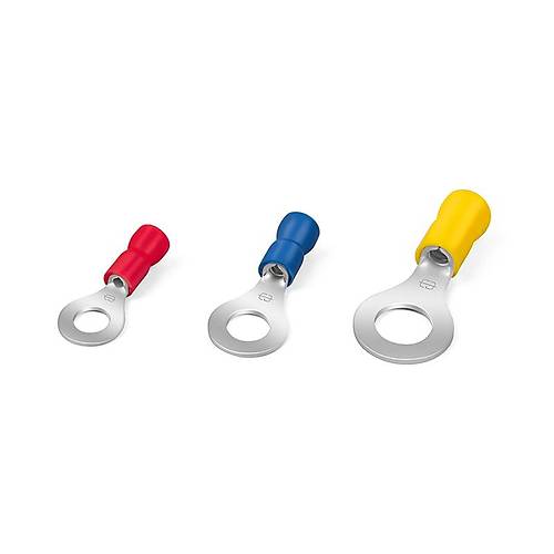 1.50 - 2.50 mm Yuvarlak Tip zoleli Kablo Ucu Mavi M8 200 Adet MRT-802