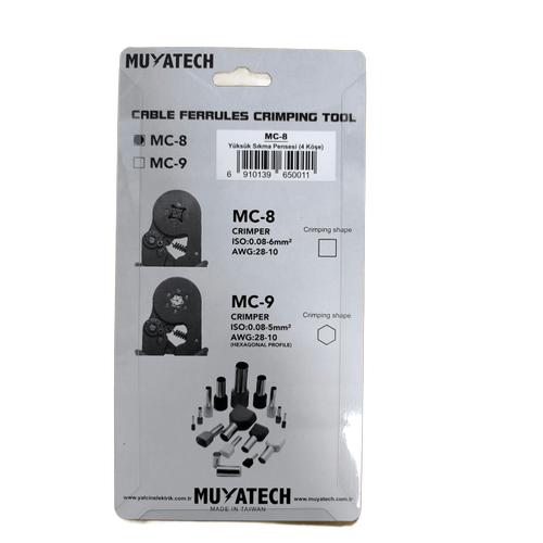 MC-8 (YAC-8) 0,08 - 6,00 mm� D�rtgen Y�ks�k S�kma Pensesi