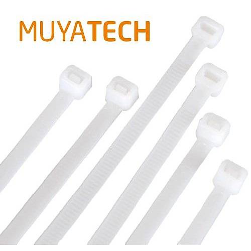 710x9,0mm Beyaz Renk Standart Kablo Ba - White Cable Tie - Beyaz Renk Plastik Crt Kelepe  - MCT 710 HD