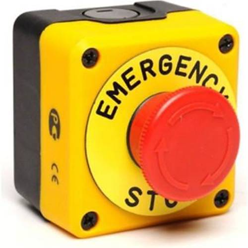 Kutulu Acil Stop Mantar Buton - MBOX - ESB