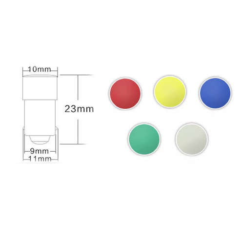 BA9S LED Ampul Krmz 110V AC/DC (Gsterge/Sinyal Lambas) - MBA9SC - 110 - R