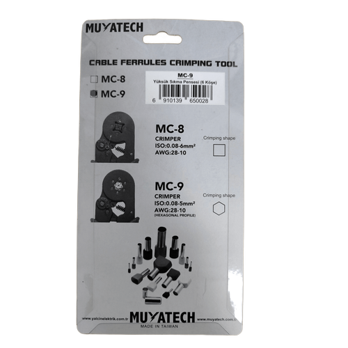MC-9 (YAC-9) 0,08 - 6,00 mm� Alt�gen Y�ks�k S�kma Pensesi
