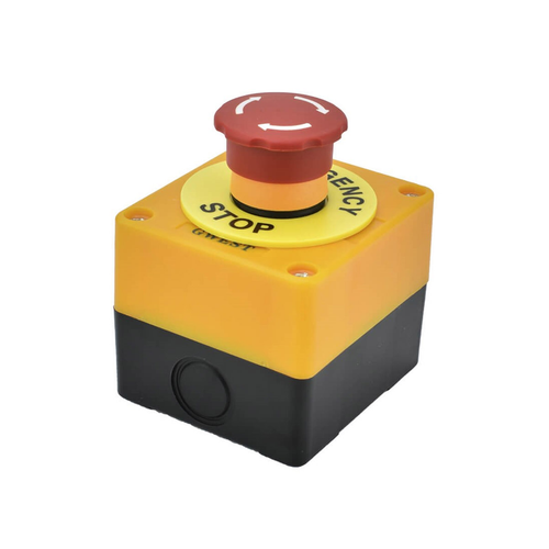 Kutulu Acil Stop Mantar Buton - MBOX - ESB