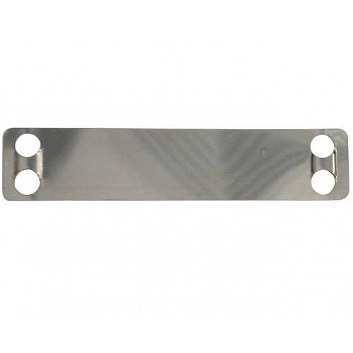 19x90mm Paslanmaz elik Etiket - Stainless Steel Label - elik Etiket  MSSL
