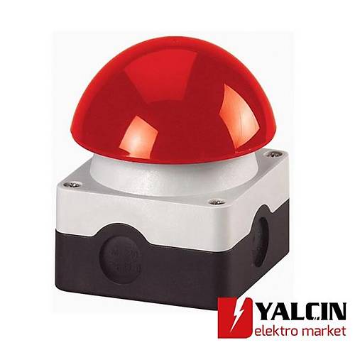 Krmz 72mm Kalc Acil Stop Kumanda Kutusu P1C400E72