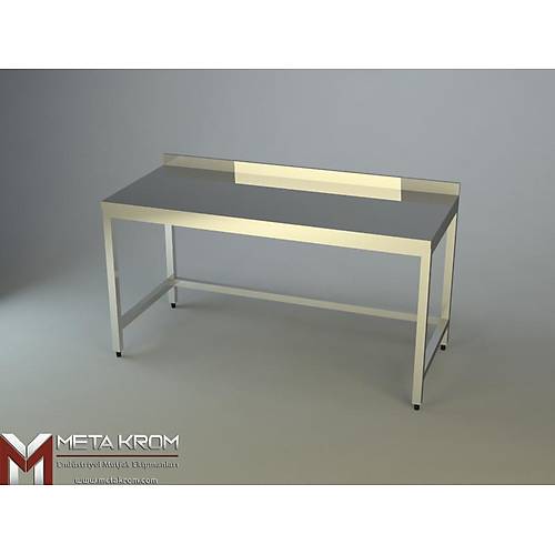 ALIMA TEZGAHI ALT TABLASIZ 170x70x85 - (304-18/10 Paslanmaz elik)