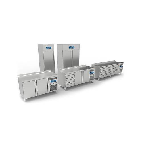 Kayalar - Proexpert - Set Alt Buzdolab - 2'Kapl 140x70x57,5cm