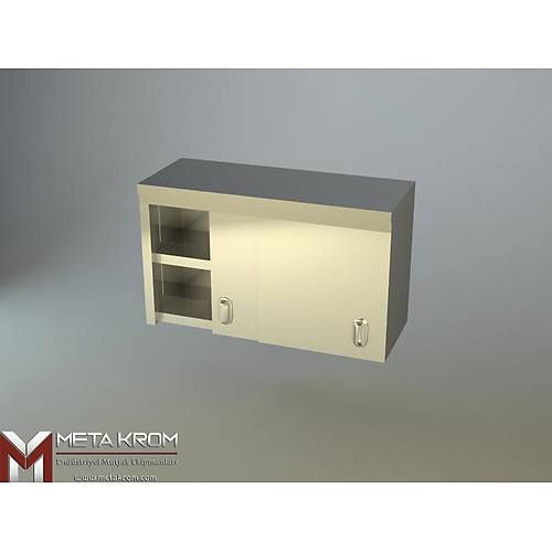 DUVAR DOLABI, S�RG� KAPAKLI, ARA RAFLI 100x40x60 CM