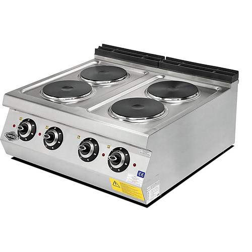 Empero 700 Seri 4 Pleytli Elektrikli Ocak - Set st 80x73X30 cm