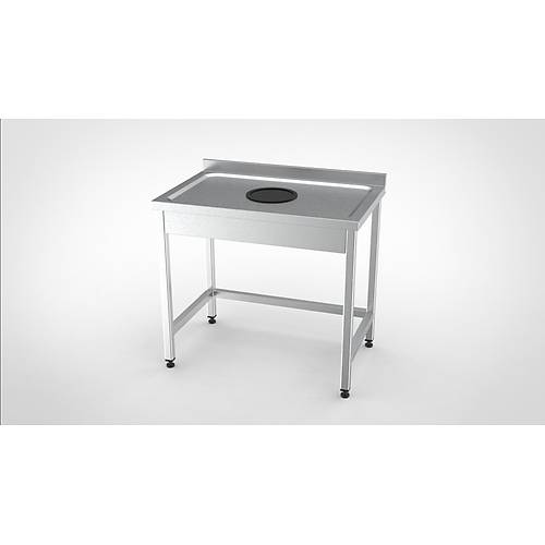 ��P SIYIRMA TEZGAHI ALT TABLASIZ 120X60X85 CM
