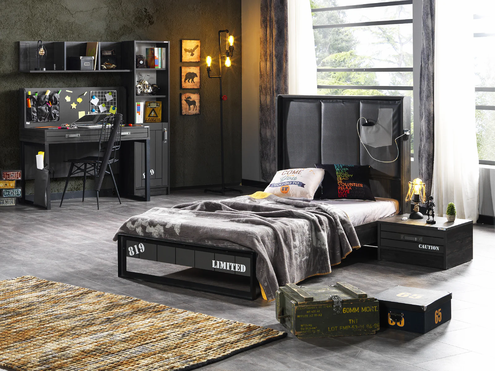 Dark Outlet Genç Odası Takımı