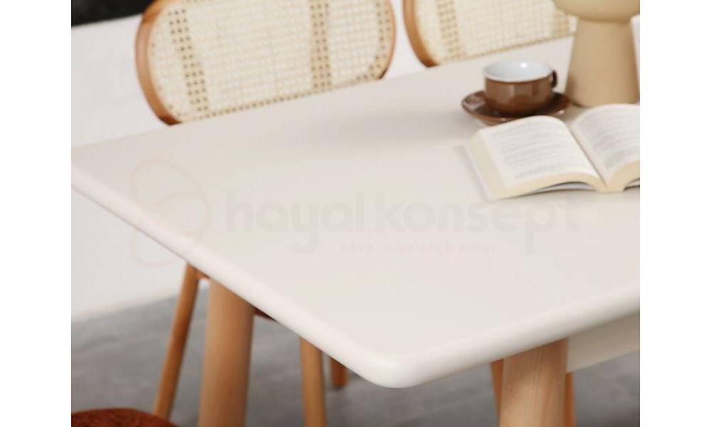 Natural Bohem Mutfak Masa Takımı