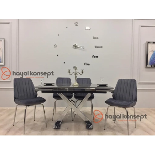 A��l�r Yemek Masas� - Ricco Mutfak Masa Sandalye Tak�m�