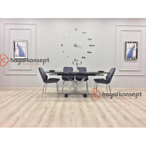 A��l�r Yemek Masas� - Ricco Mutfak Masa Sandalye Tak�m�