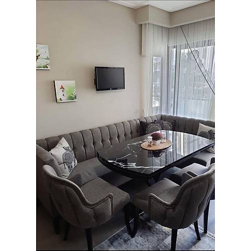 Dilimli �roni Mutfak K��e Tak�m� �zel