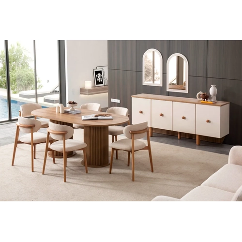 Soft Bohem Yemek Odas� Tak�m�