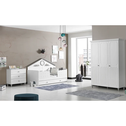 Alvin Bebek Odas� Tak�m� (Gri)