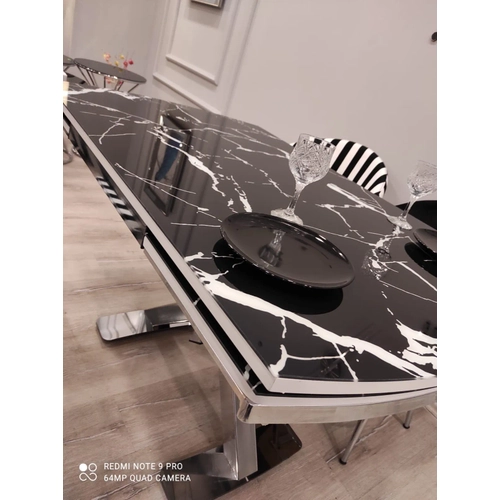 A��l�r Yemek Masas� - Lidya Zebra Mutfak Masa Sandalye Tak�m�