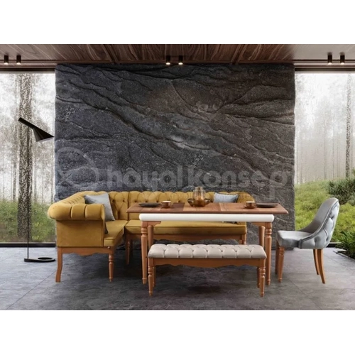 Chester Ah�ap Mutfak K��e Tak�m�