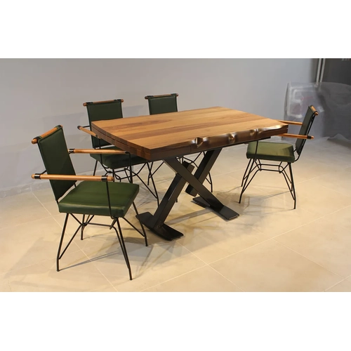 A��l�r Yemek Masas� - Ceviz Penyes Mutfak Masa Sandalye Tak�m�