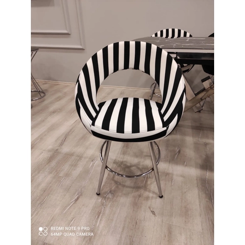 A��l�r Yemek Masas� - Lidya Zebra Mutfak Masa Sandalye Tak�m�