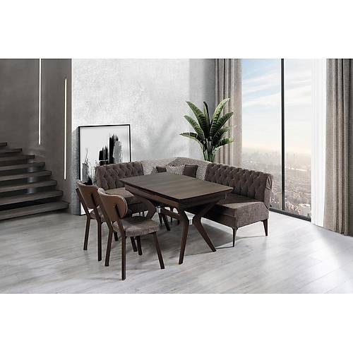 Star Mutfak K��e Tak�m� - KAHVE