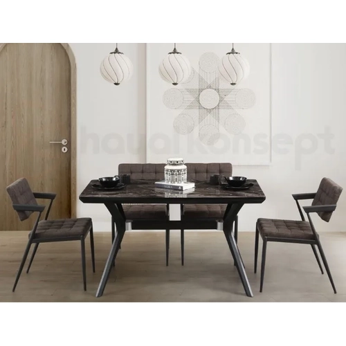 Zeus Yemek Masa Sandalye Tak�m�