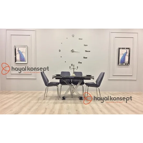 A��l�r Yemek Masas� - Ricco Mutfak Masa Sandalye Tak�m�