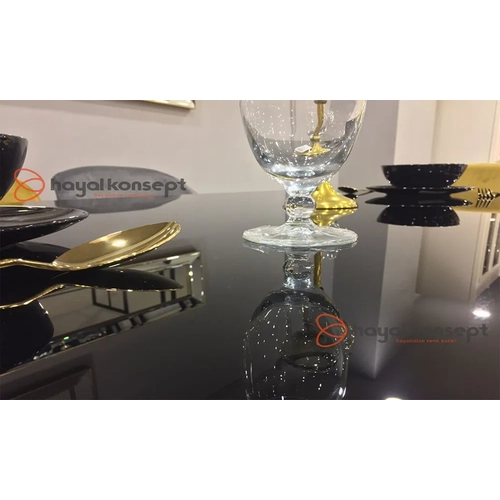 Deniz Kabu�u Model Gold Ayakl� A��l�r Mutfak Masa Sandalye Tak�m�