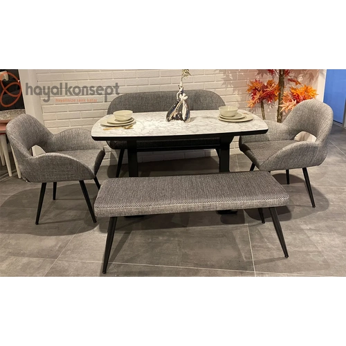 Bella Mutfak Masa Sandalye Bank Tak�m�