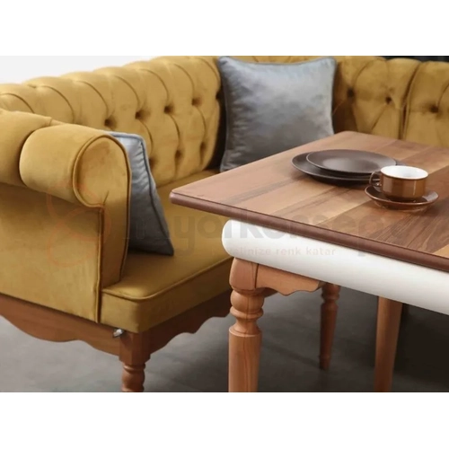 Chester Ah�ap Mutfak K��e Tak�m�