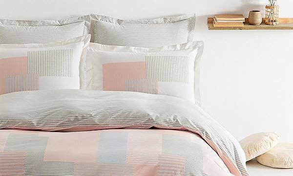 Romarin Rnf Nevresim Takm Blush
