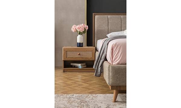 Rattan Yatak Odas Takm
