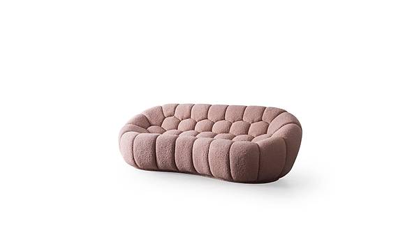 Petek Tedy Boubble Koltuk Takm ( Ekru-Pembe )