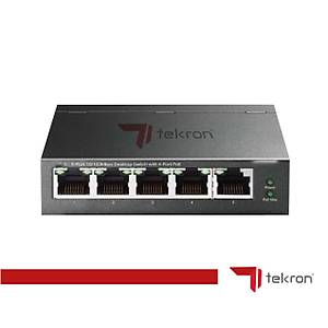 TEKRON 5 PORT  GIGABIT SWITCH 10/100/1000