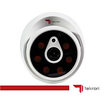 Tekron TK-2502 PoE'li IP 5.0 MP Dome Kamera