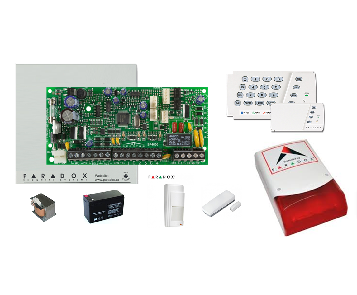 Paradox MG5000/K636 SET 32 Zon Kablosuz Alarm Paneli Seti