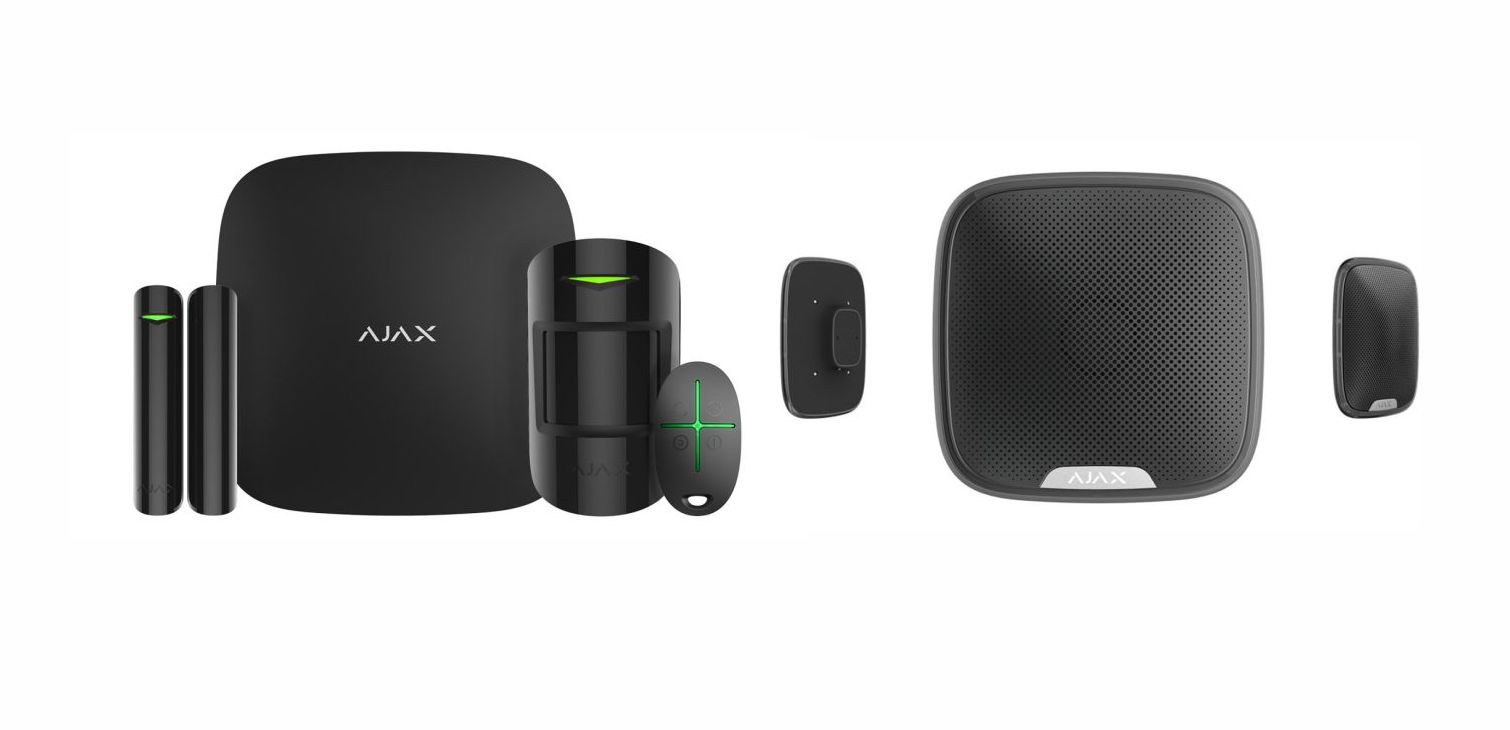 Ajax HubKit Street Siren Kablosuz Alarm Sistemleri Seti