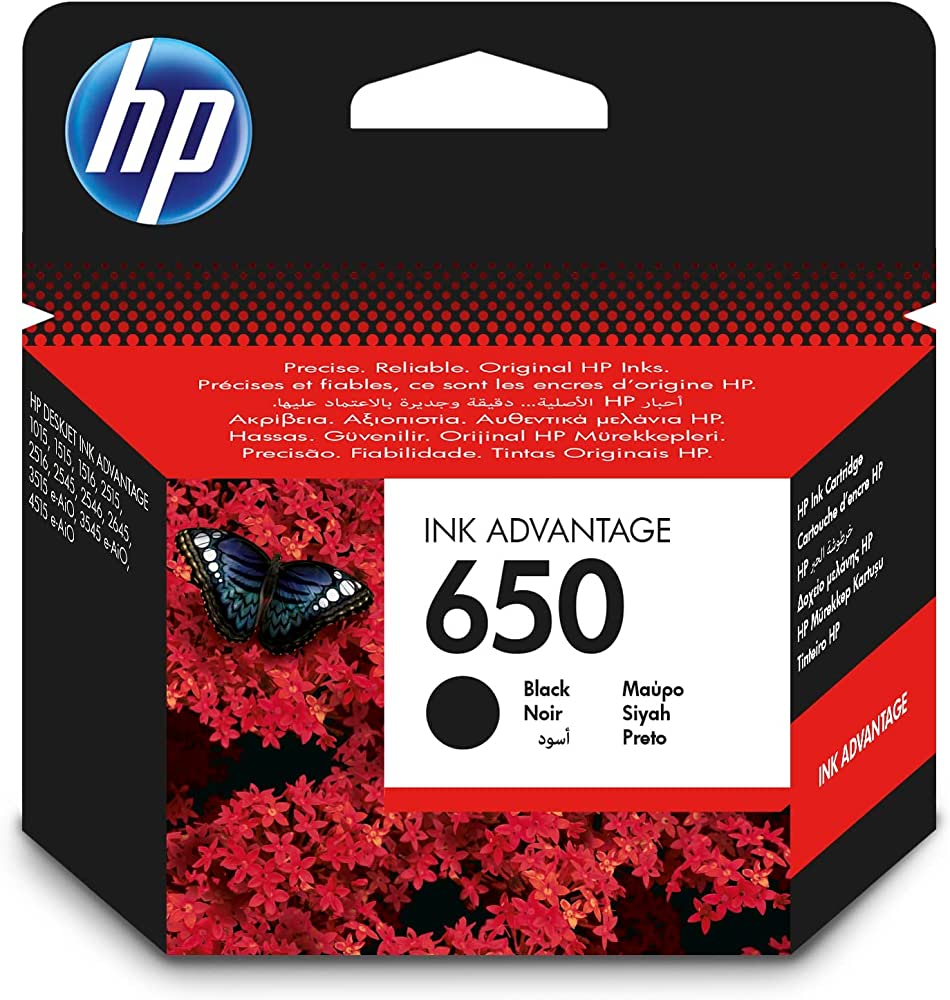 HP CZ101AE No:650 Siyah Kartuş