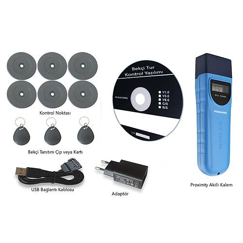 Perguard LCD Bekçi Tur Kontrol Kampanyalı Set
