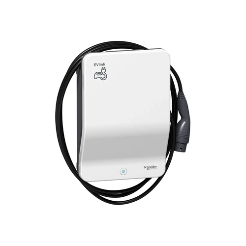 Schneider EVH2S22P0CK EVlink 22 kW T2 Kablolu Duvar Kutusu Ev Tipi Elektrikli Araba Araç Şarj İstasyonu