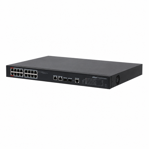 Dahua PFS4218-16ET-240-V3 16 PoE 2 Combo Uplink 240 W Y�netilebilir Switch