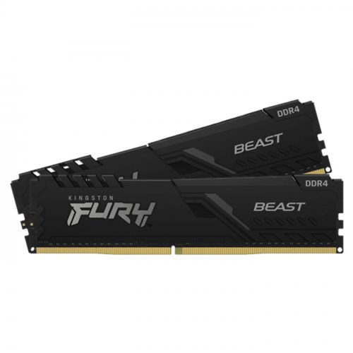 KINGSTON 2x8G 16GB FURY Beast DDR4 3600Mhz KF436C17BBK2/16 Bellek