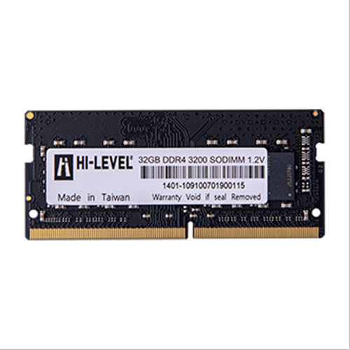HI-LEVEL 32GB DDR4 3200Mhz SODIMM 1.2V HLV-SOPC25600D4/32G Bellek