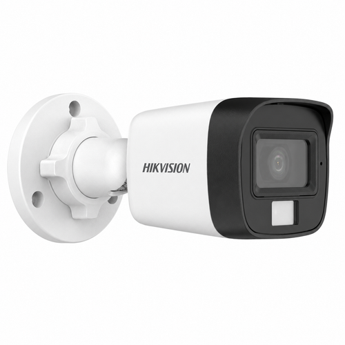 Hikvision DS-2CE16D0T-LPFS Harici 1080p Mini IR Bullet Smart Hybrid Light Kamera